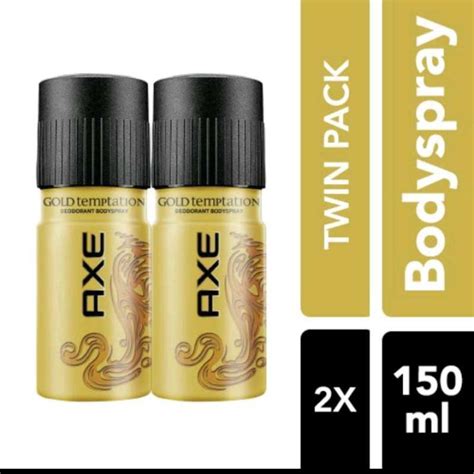 Jual Axe Gold Body Spray Ukuran Ml Wangi Gold Vanila Isi Pcs Di