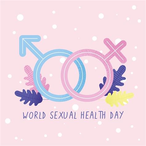 Premium Vector World Sexual Health Day Card