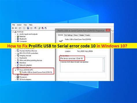 Windows 10 Prolific Usb To Serial Comm Port Drivers Bettavalley