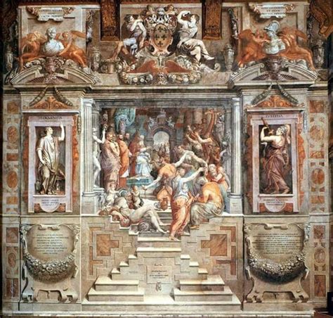 Giorgio Vasari Fresco In Palazzo Della Cancelleria Roma