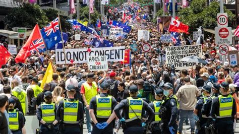 Melbourne protests: Thousands take to Melbourne’s CBD in separate ...