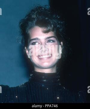 Brooke Shields 1982 Photo By Adam Scull PHOTOlink MediaPunch Stock