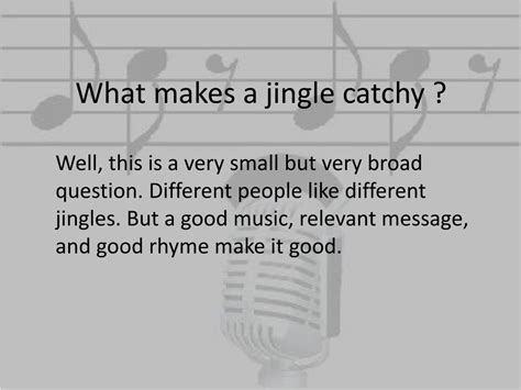 Ppt Jingles Powerpoint Presentation Free Download Id3944132