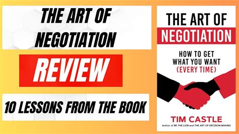 Mastering Negotiation 7 Key Lessons From Tim Castles The Art Of