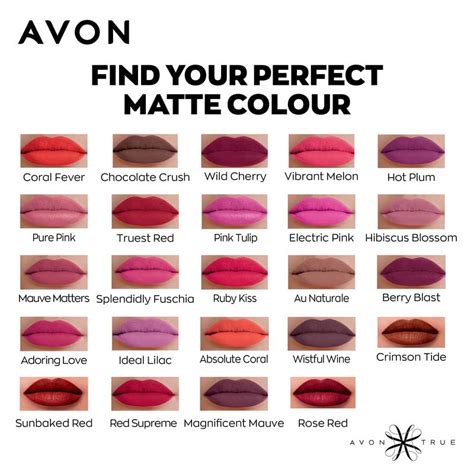 Avon Matte Lipsticks Swatches Atelier Yuwa Ciao Jp