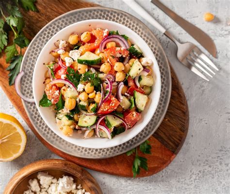 Mediterranean Chickpea Salad Healthy Healing Eats