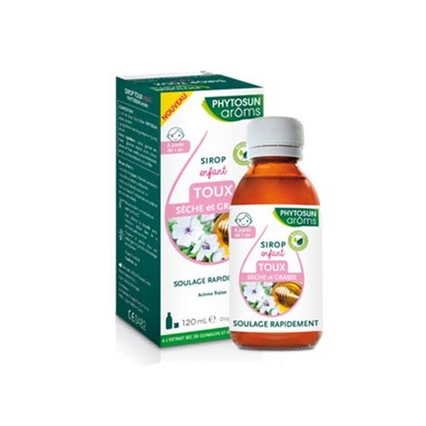 Aroms Sirop Toux Seche Et Grasse Enfant Ml Phytosun Aroms Easypara