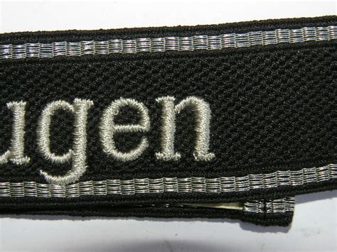 Cuff Title 7 Ss Freiwilligen Gebirgsdivision Prinz Eugen