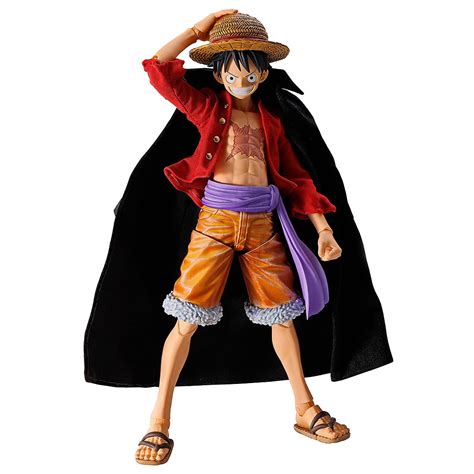 Bandai Imagination Works One Piece Monkey D Luffy Figure Red