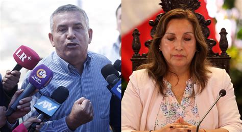 Dina Boluarte Daniel Urresti Se Ala Que A La Presidenta Le Queda Una