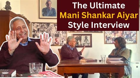 Chill Pill Interview With Mani Shankar Aiyar On His Books Congress