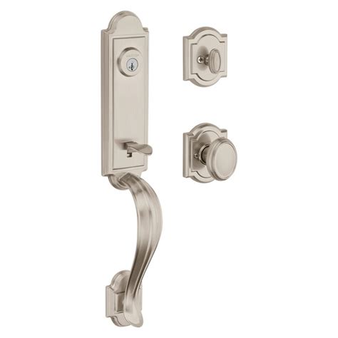 Baldwin Avendale Satin Nickel Smartkey Single Cylinder Deadbolt Keyed