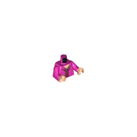 Lego Dark Pink Phyllis Lapin Vance Minifig Torso Brick