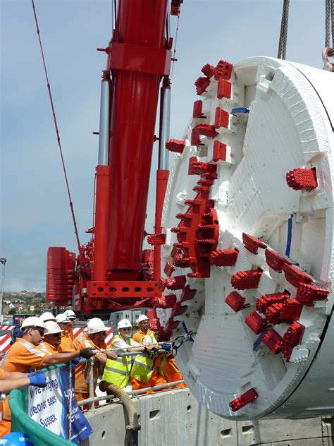 Tj Exclusive First Brighton Tbm Delivered The Tunnelling Journal