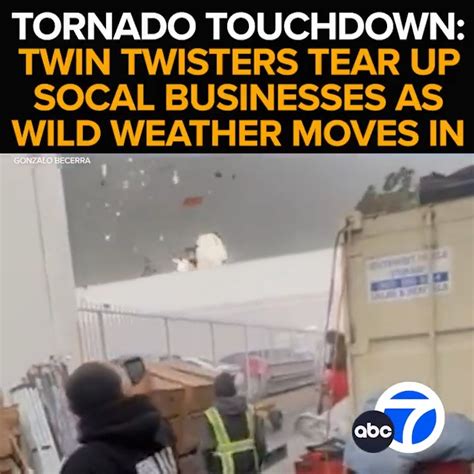 ABC7 Eyewitness News On Twitter Back To Back Tornadoes Touch Down In