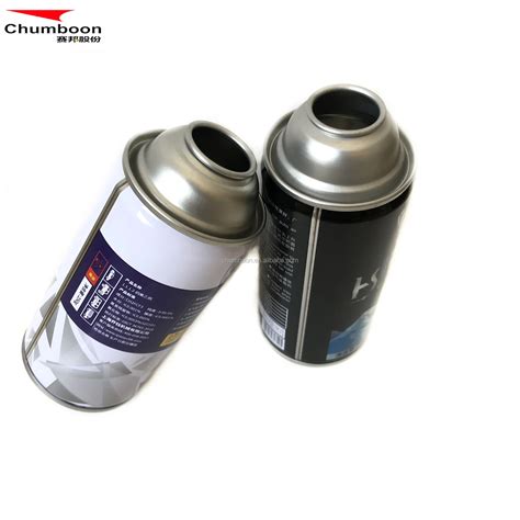 Custom Aerosol Tin Can 250ml 300ml 400ml 450ml Mental Packaging Empty