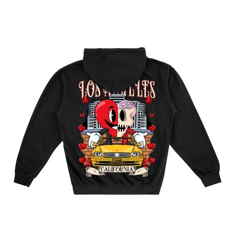 I Love Rnb Los Angeles Car Hoodie I Love Rnb