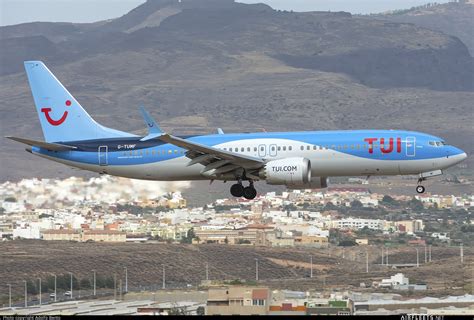 Tui Airways Boeing Ng Max G Tumf Photo Airfleets Aviation