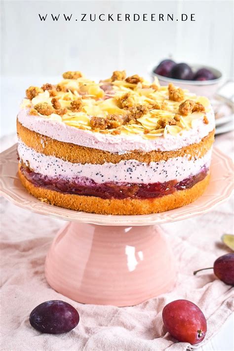 Rezept F R Eine Zwetschgen Mohn Torte Zuckerdeern De Rezept