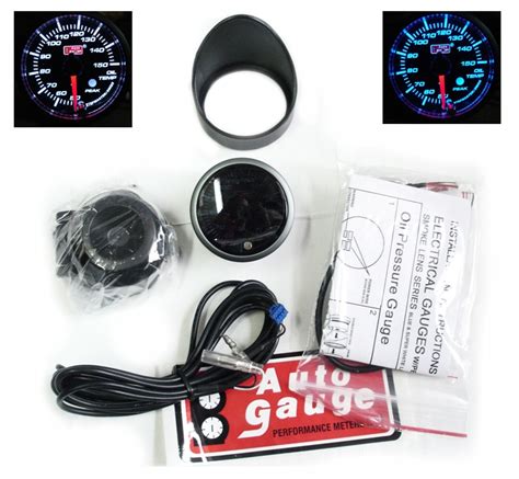 WSKAŹNIK TEMPERATURY OLEJU AUTO GAUGE SMOKE PEAK AGOTSMBLSWL270 PK za