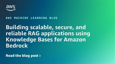 Amazon Bedrock | AWS Machine Learning Blog