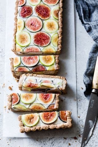 Vegan Fig Tart With Almond Flour Crust Gf Recipe Tart Recipes