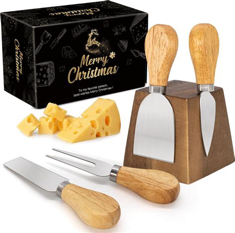 Cheese Knife Set For Charcuterie 4 Small Stainless Steel