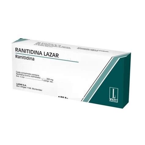 Ranitidina Lazar Mg Comp Farmacia El T Nel