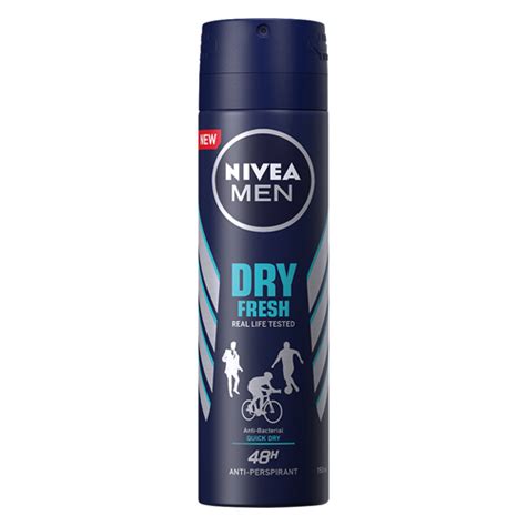 NIVEA Men Body Spray Dry Fresh 150ml - Supersavings