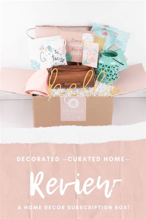 Home Decor Subscription Box Ethewa