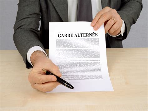 Attestation De Garde Altern E Mod Le Et Informations Utiles Aide