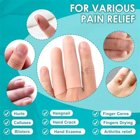 Orteze Pentru Degete TREXORA Set Bucati Silicon Nude X Cm