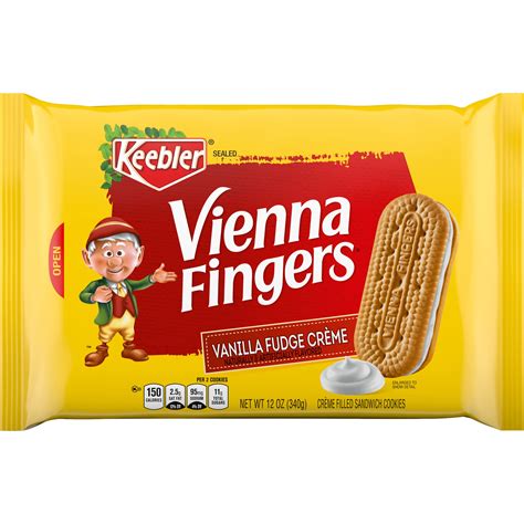 Keebler Vienna Fingers creme Filled Sandwich cookies 12oz