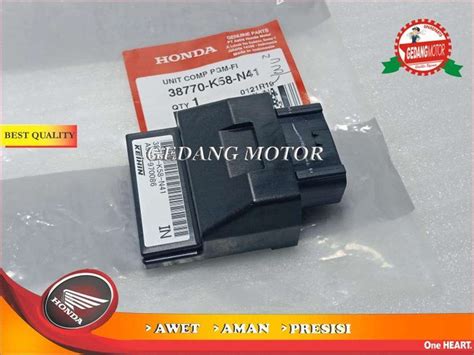 Jual Ecu Unit Comp Pgm Fi Revo Fi Asli Ahm 38770 K58 N41 Di Seller