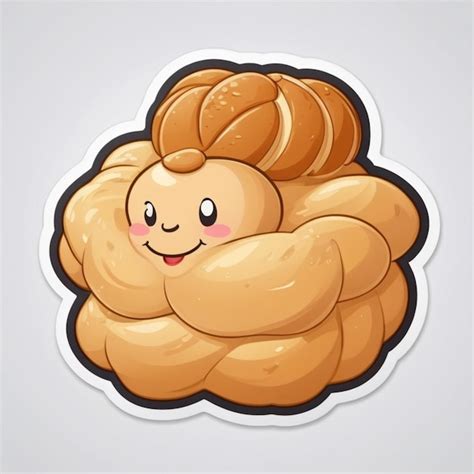 Premium Vector | Challah bread vector background