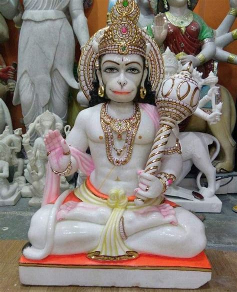 Marble Hanuman Ji Idols For Worship Size Min 12 Inch To 150 Inch At