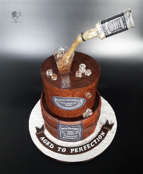 Jack Daniels Cake Cake By Antonia Lazarova Cakesdecor In 2020 Jack Daniels Cake Cake