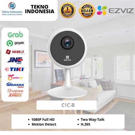 Jual EZVIZ C1C B 2MP 1080P Pro Wireless IP Camera WIFI H 265 Two Way