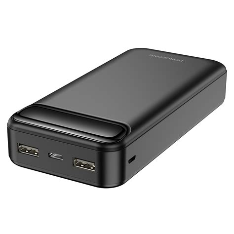 Borofone Power Bank 20000mAh BJ14A Freeway 2xUSB Black Toptel