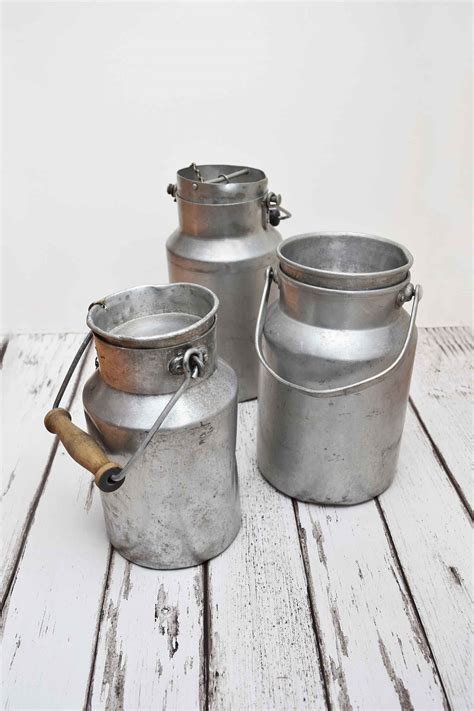 Mini Milk Churns Simply Borrowed