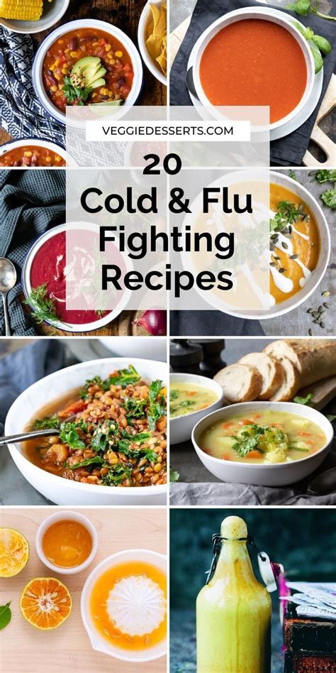 16 Veggie And Vegan Cold And Flu Fighting Recipes Veggie Desserts