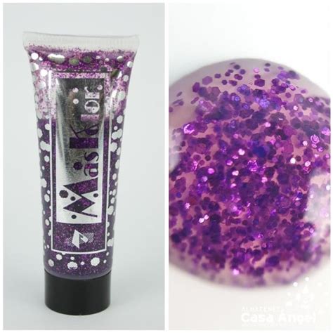 Tubo Gel Glitter Ml Roxo Festamania Artigos Para Festas E Cake Design