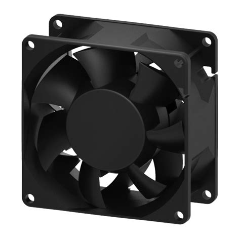 X X Mm Pmd Series Small Axial Fans Dc High Performance Thermaco