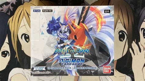 Opening My Digimon Card Game Battle Of Omni Booster Box English Youtube