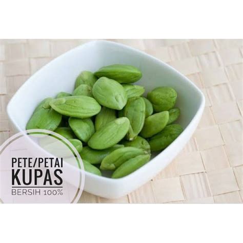 Jual Pete Petai Lokal Kupas 50gr Shopee Indonesia