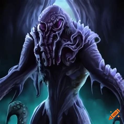 Lovecraftian Protoss Like Creature On Craiyon