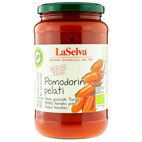 Laselva Bio Pomodorini Pelati Kleine Gesch Lte Tomaten G