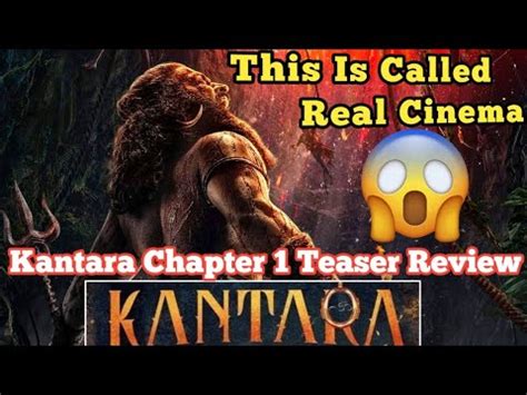 Kantara Chapter Teaser Review Hindi Review Honest Review Youtube