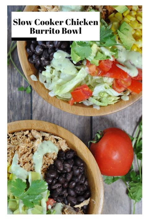 Slow Cooker Chicken Burrito Bowl Prevention Rd