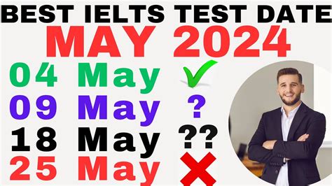 4 9 18 25 May 2024 Best IELTS Test Date For Real Exam In May 2024